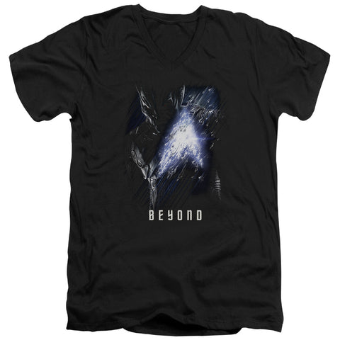 Star Trek Beyond/krall Poster-s/s Adult V-neck 30/1-black