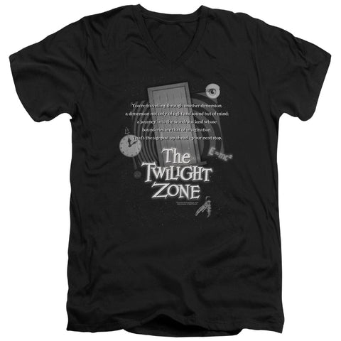 Adult Slim Fit V Neck