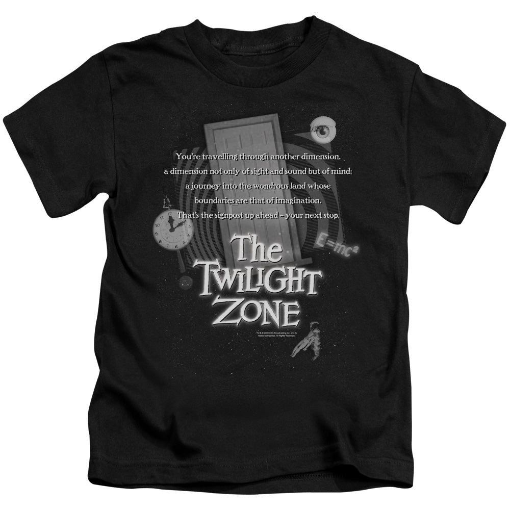 Twilight Zone/monologue - S/s Juvenile 18/1 - Black