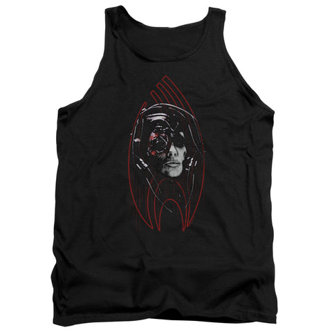 Star Trek/borg Construct-adult Tank-black