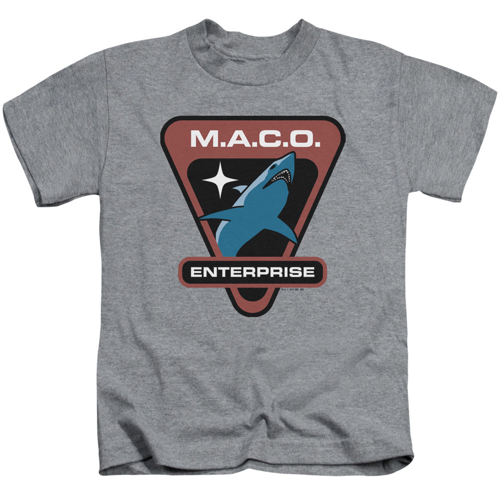 Star Trek/maco Patch-s/s Juvenile 18/1-athletic Heather