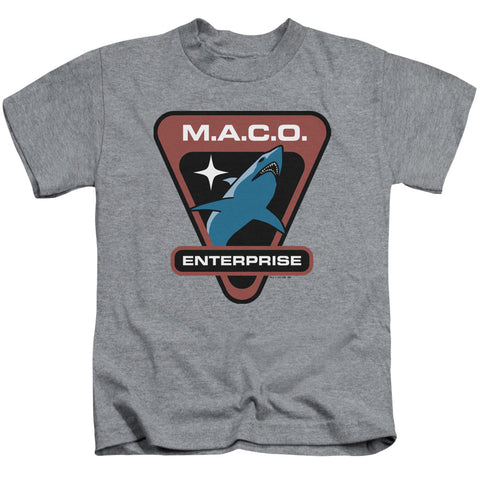 Star Trek/maco Patch-s/s Juvenile 18/1-athletic Heather