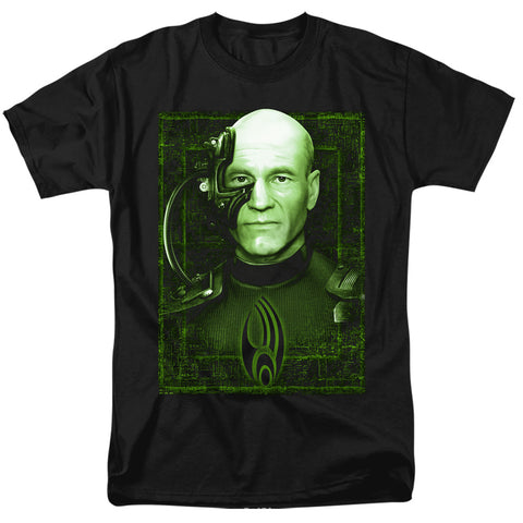Star Trek/locutus Of Borg-s/s Adult 18/1-black