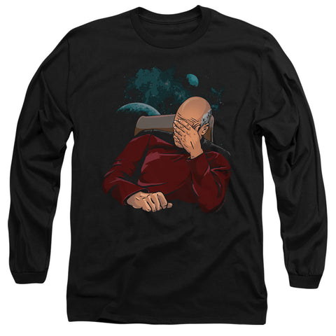 Star Trek/facepalm-l/s Adult 18/1-black