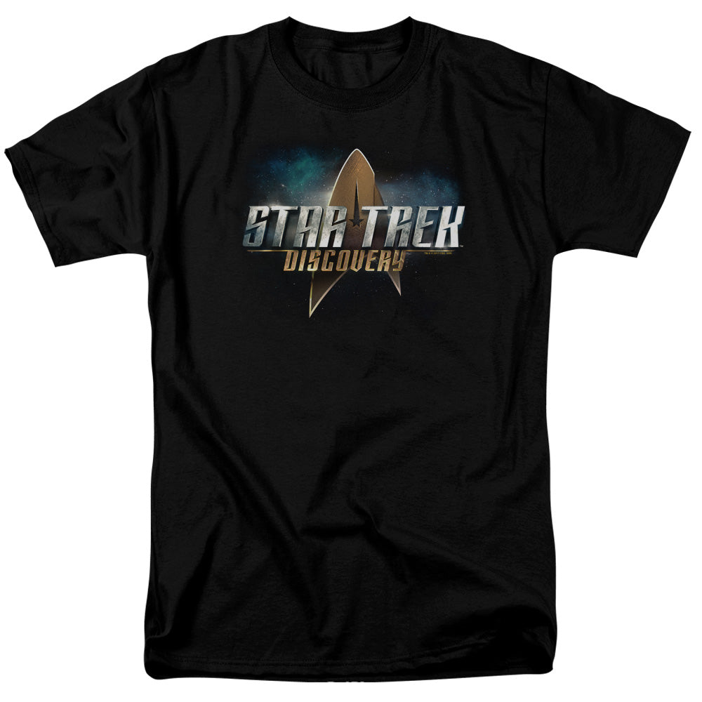 Star Trek Discovery/discovery Logo-s/s Adult 18/1-black