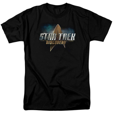 Star Trek Discovery/discovery Logo-s/s Adult 18/1-black