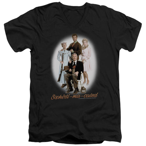 Adult Slim Fit V Neck