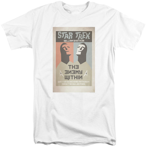 Star Trek/tos Episode 5-s/s Adult Tall 18/1-white