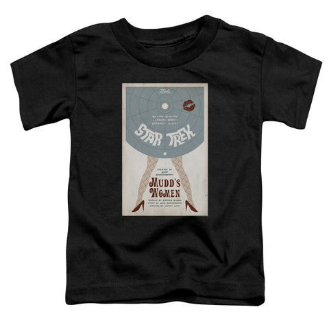 Star Trek/tos Episode 6-s/s Toddler Tee-black