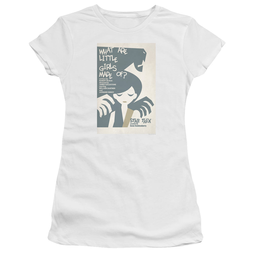 Star Trek/tos Episode 7-s/s Junior Sheer-white