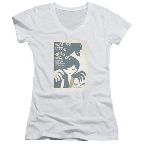 Star Trek/tos Episode 7-junior V-neck-white