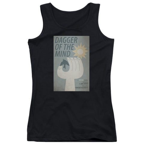 Star Trek/tos Episode 9-juniors Tank Top-black