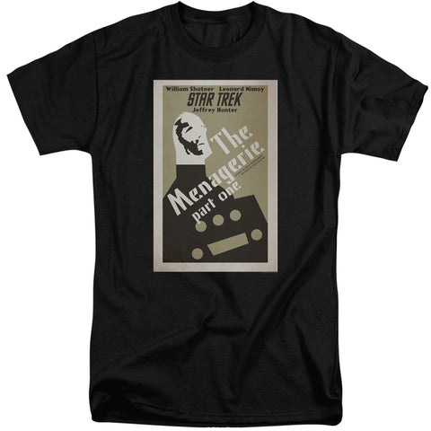 Star Trek/tos Episode 11-s/s Adult Tall 18/1-black
