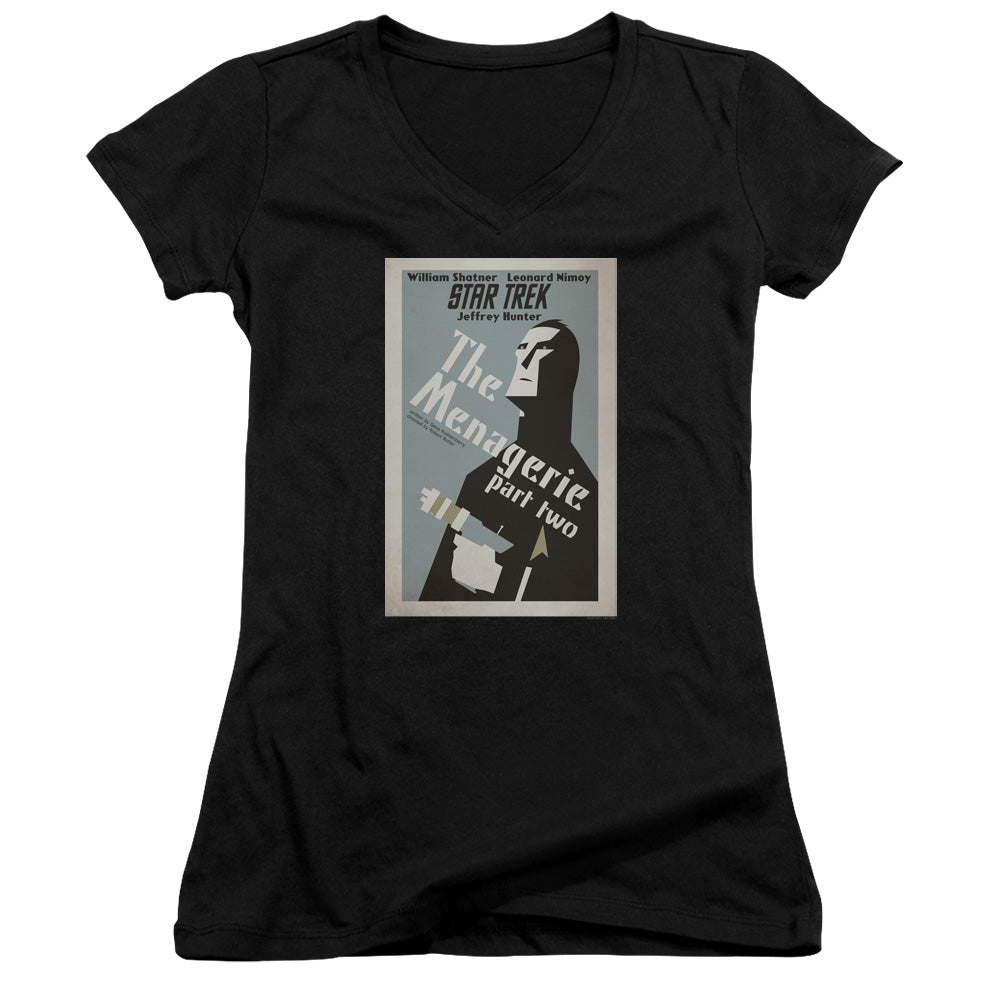 Star Trek/tos Episode 12-junior V-neck-black