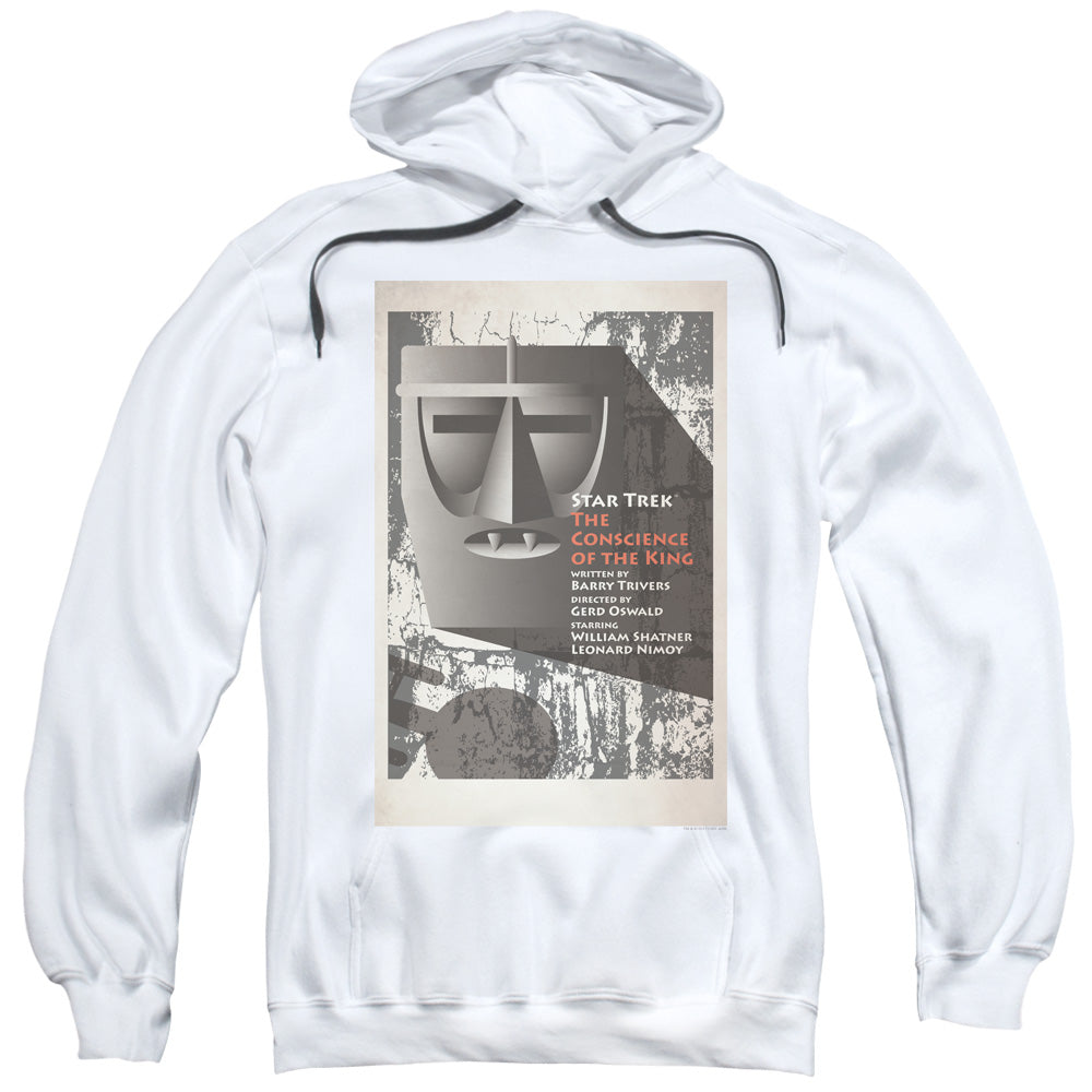 Star Trek/tos Episode 13-adult Pull-over Hoodie-white