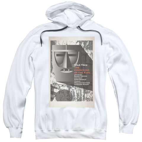 Star Trek/tos Episode 13-adult Pull-over Hoodie-white