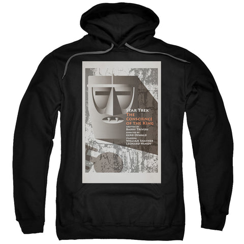 Star Trek/tos Episode 13-adult Pull-over Hoodie-black