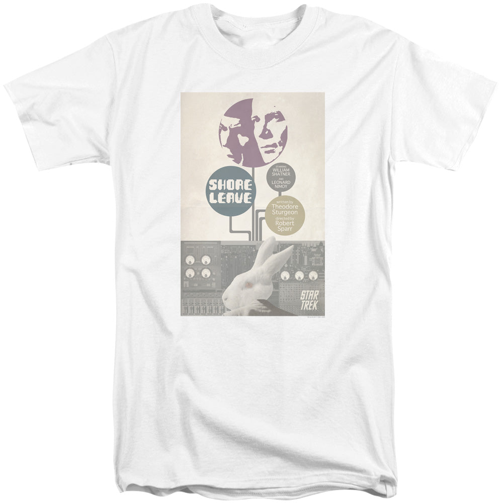 Star Trek/tos Episode 15-s/s Adult Tall 18/1-white