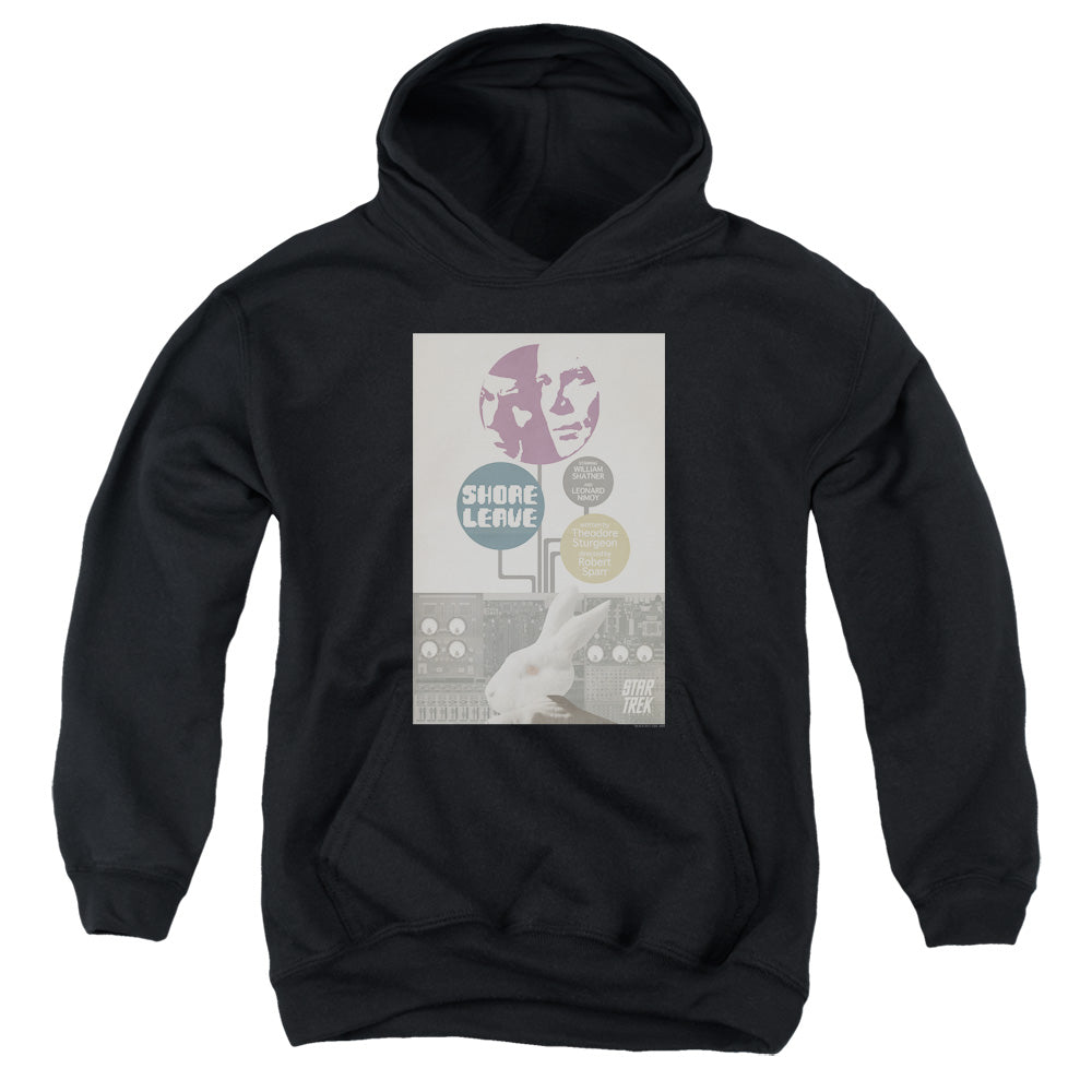Star Trek/tos Episode 15-youth Pull-over Hoodie-black