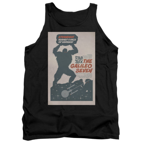 Star Trek/tos Episode 16-adult Tank-black