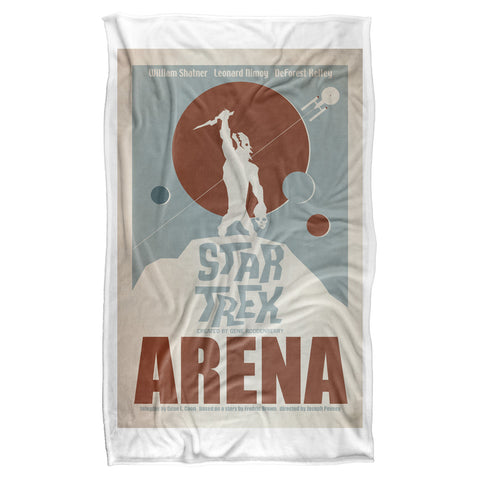 Star Trek/tos Episode 18-silky Touch Blanket-white