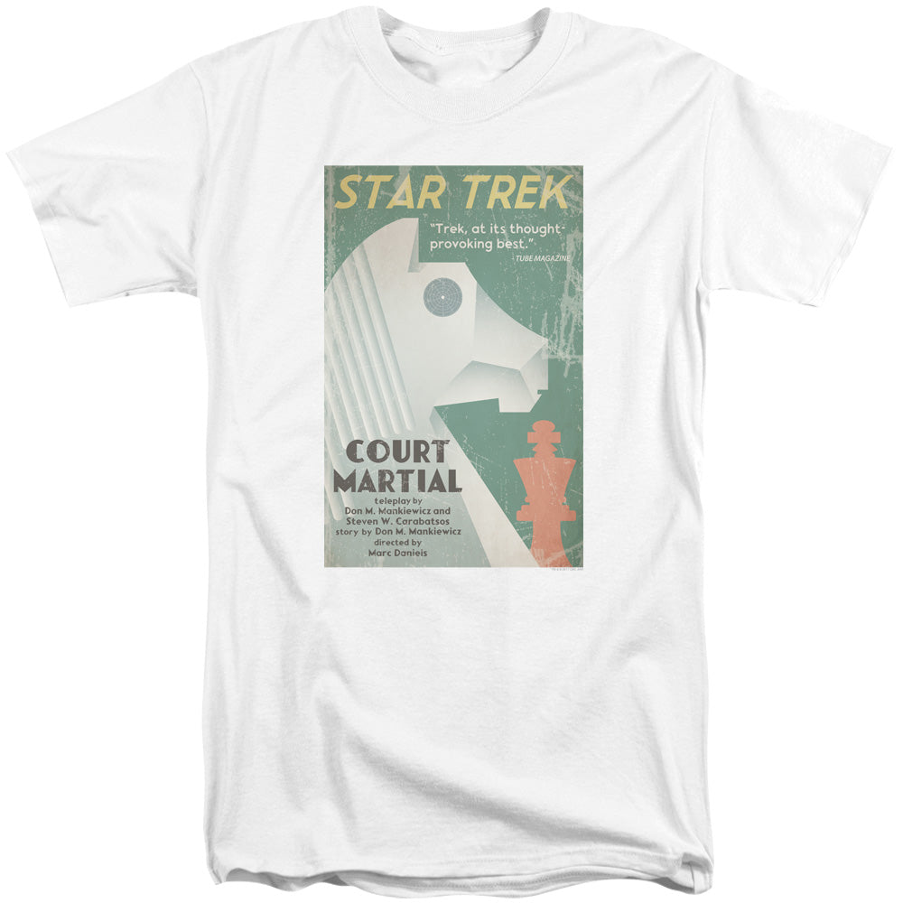 Star Trek/tos Episode 20-s/s Adult Tall 18/1-white