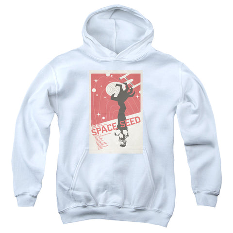 Star Trek/tos Episode 22-youth Pull-over Hoodie-white