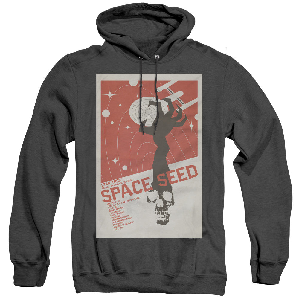 Star Trek/tos Episode 22-adult Heather Hoodie-black