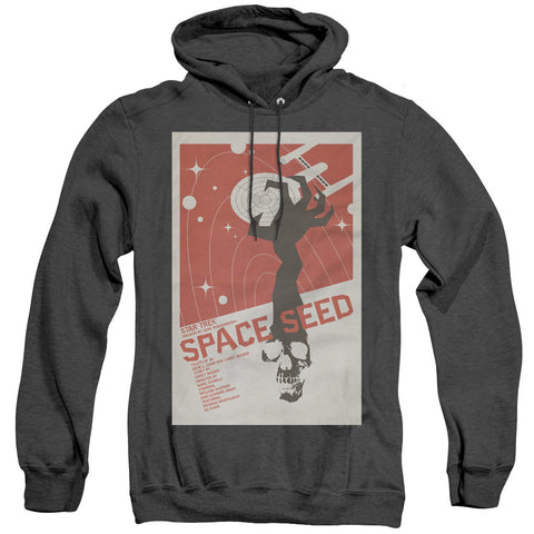 Star Trek/tos Episode 22-adult Heather Hoodie-black