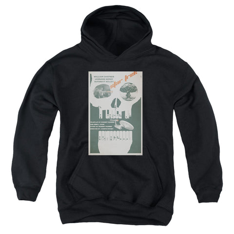 Star Trek/tos Episode 23-youth Pull-over Hoodie-black