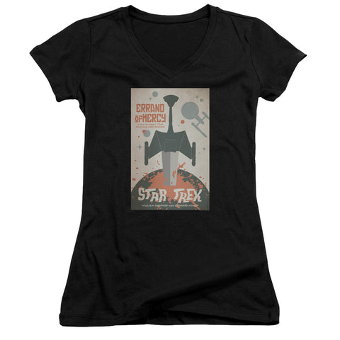 Star Trek/tos Episode 26-junior V-neck-black