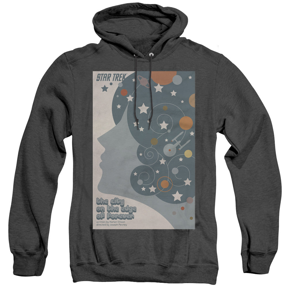 Star Trek/tos Episode 28-adult Heather Hoodie-black