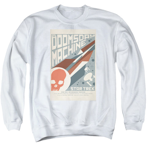 Star Trek/tos Episode 35-adult Crewneck Sweatshirt-white