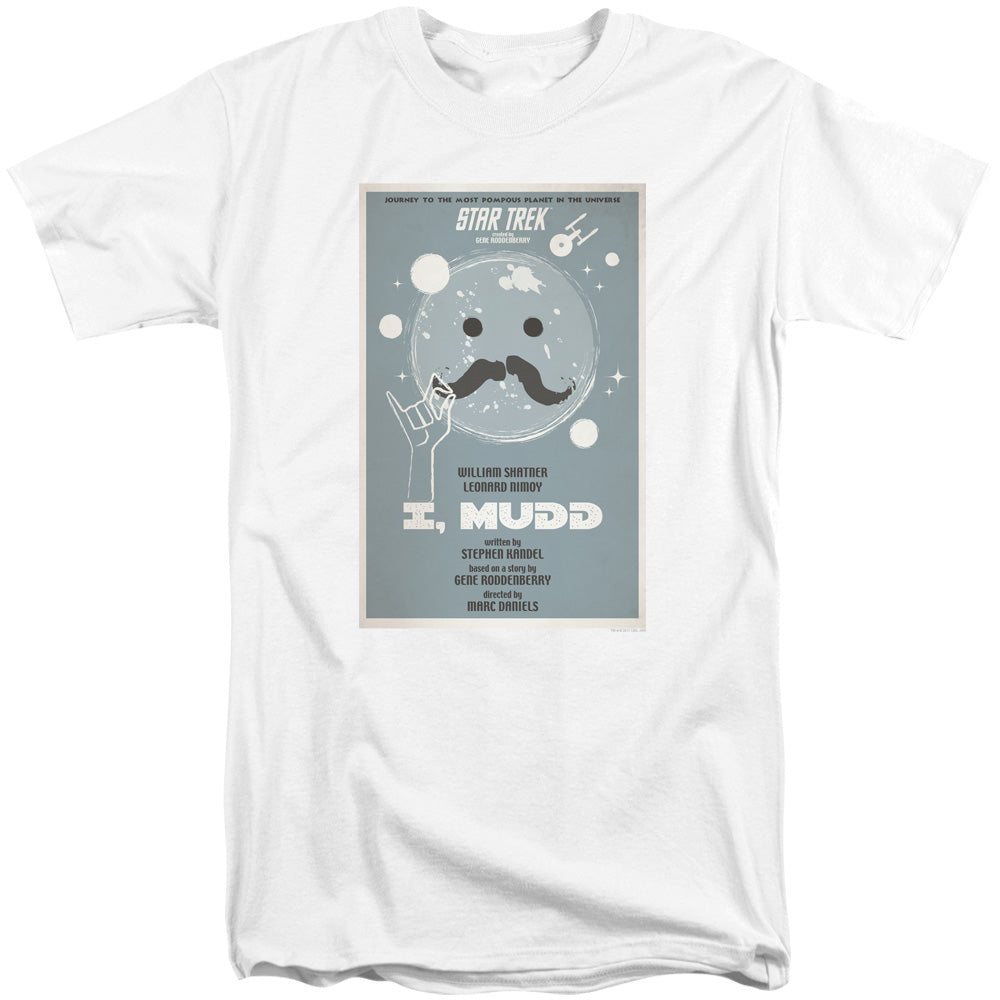 Star Trek/tos Episode 37-s/s Adult Tall 18/1-white
