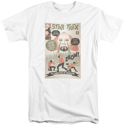 Star Trek/tos Episode 45-s/s Adult Tall 18/1-white