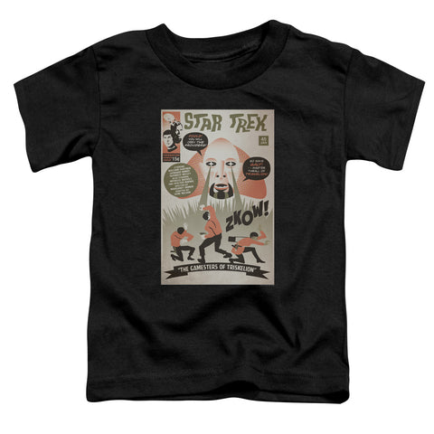 Star Trek/tos Episode 45-s/s Toddler Tee-black