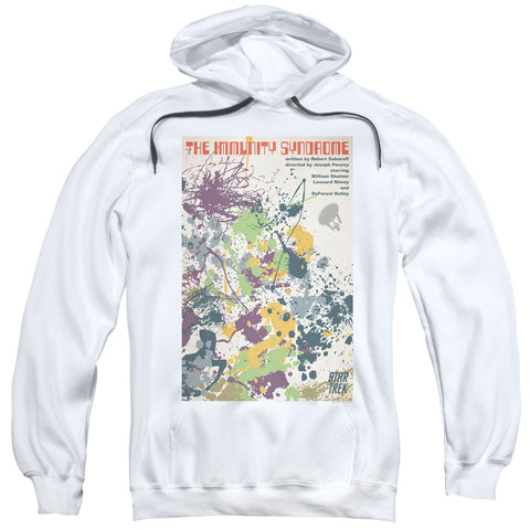 Star Trek/tos Episode 47-adult Pull-over Hoodie-white