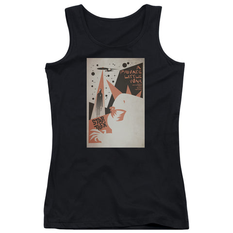 Star Trek/tos Episode 48-juniors Tank Top-black