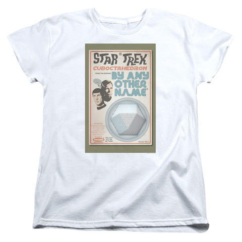 Star Trek/tos Episode 51-s/s Womens Tee-white