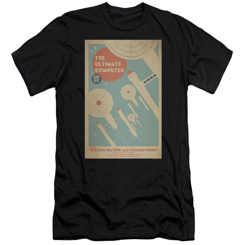 Star Trek/tos Episode 53-premuim Canvas Adult Slim Fit 30/1-black