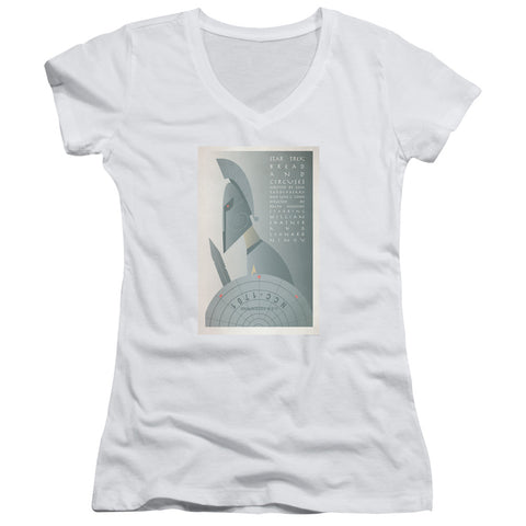 Star Trek/tos Episode 54-junior V-neck-white