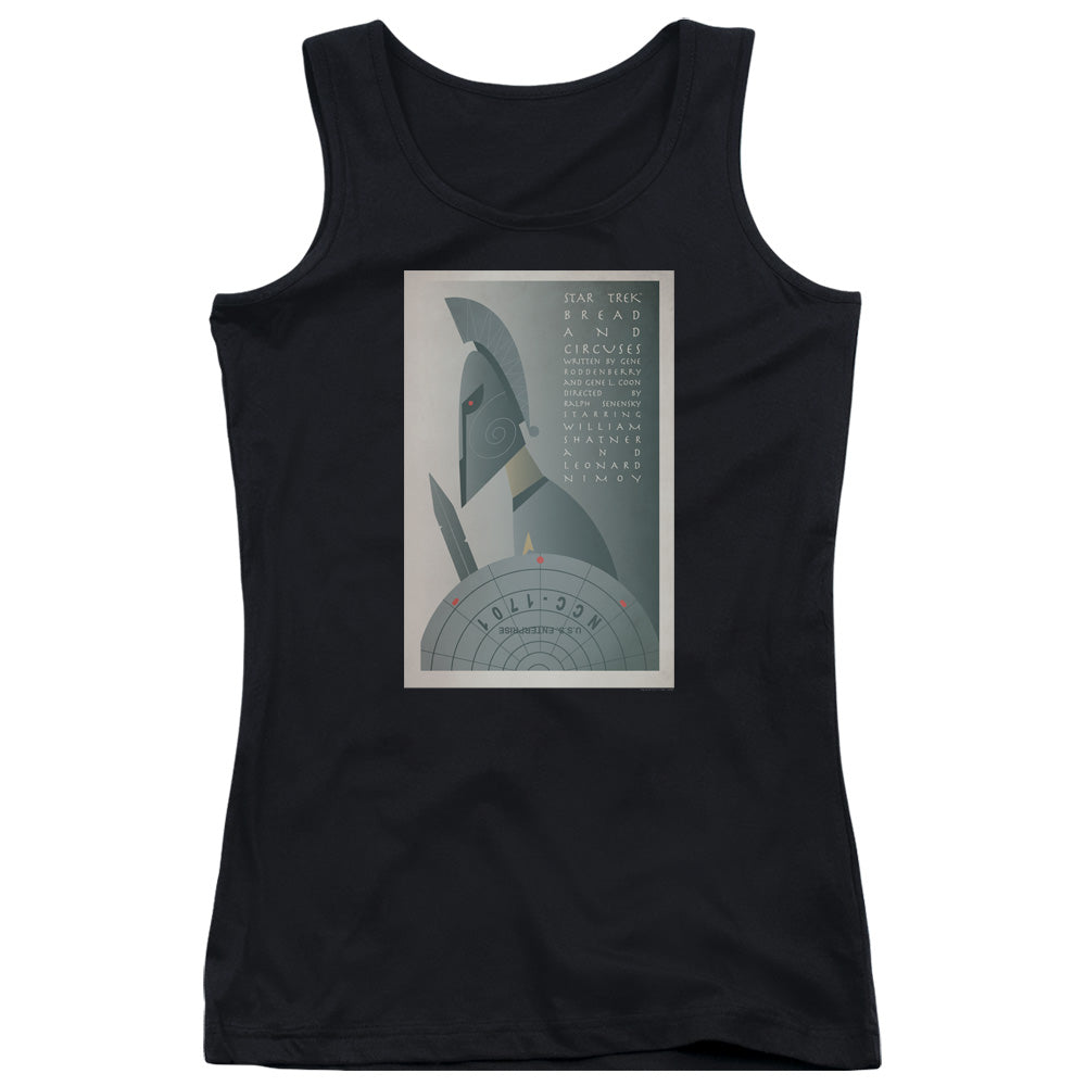 Star Trek/tos Episode 54-juniors Tank Top-black