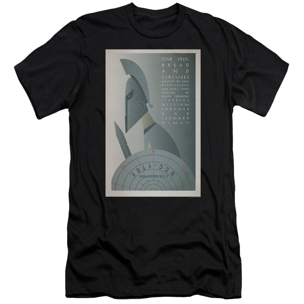 Star Trek/tos Episode 54-premuim Canvas Adult Slim Fit 30/1-black