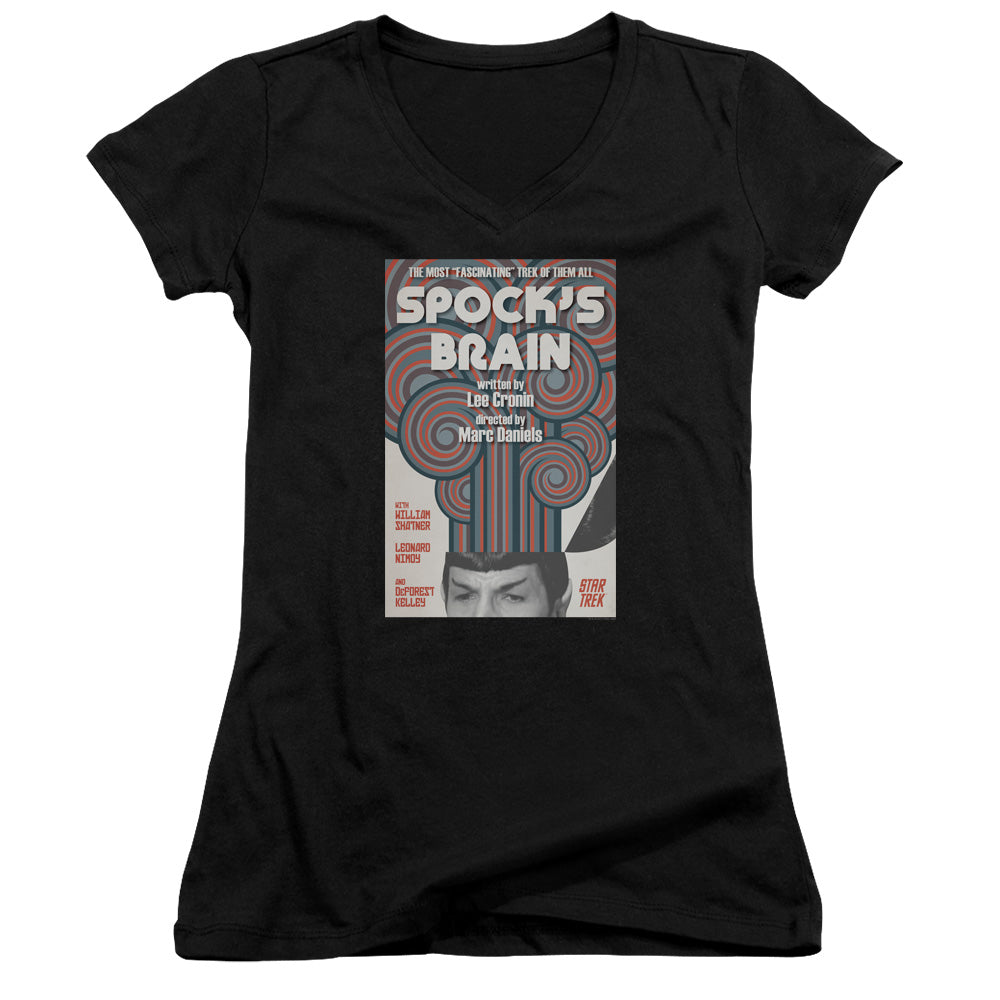 Star Trek/tos Episode 56-junior V-neck-black