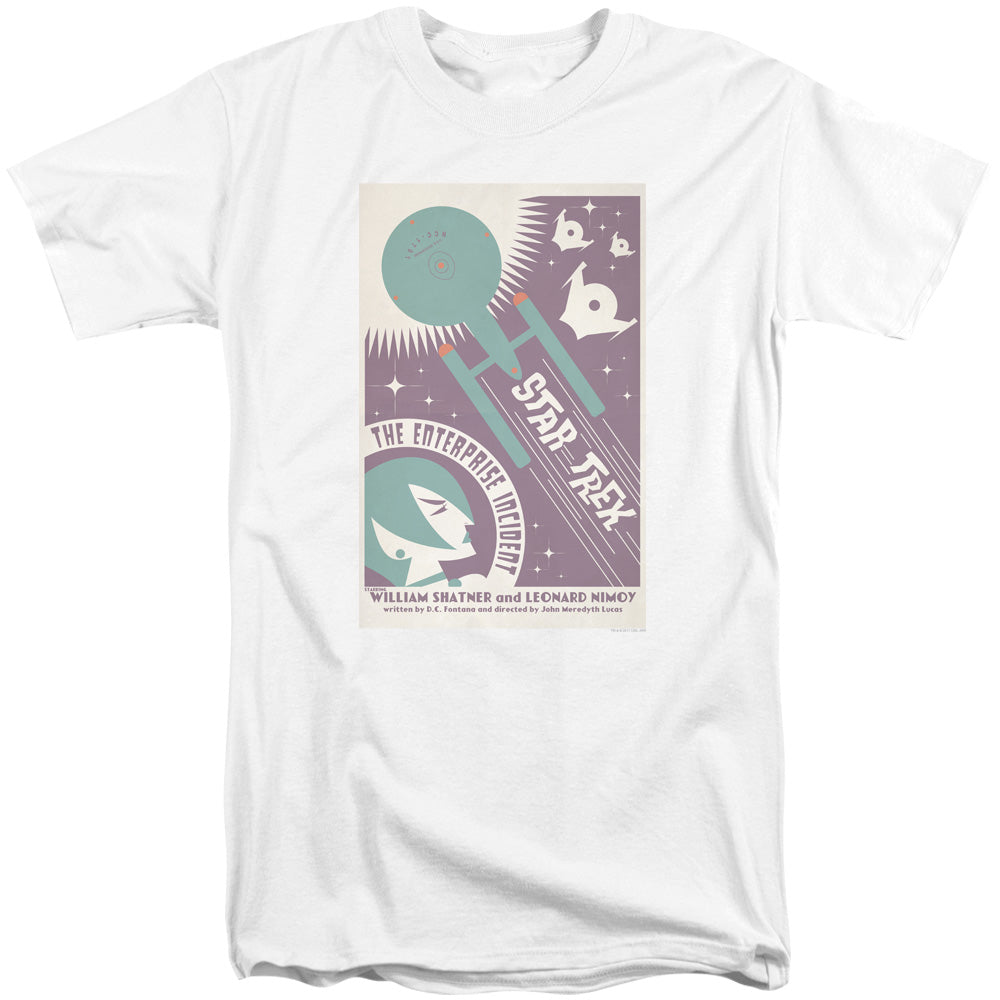 Star Trek/tos Episode 57-s/s Adult Tall 18/1-white