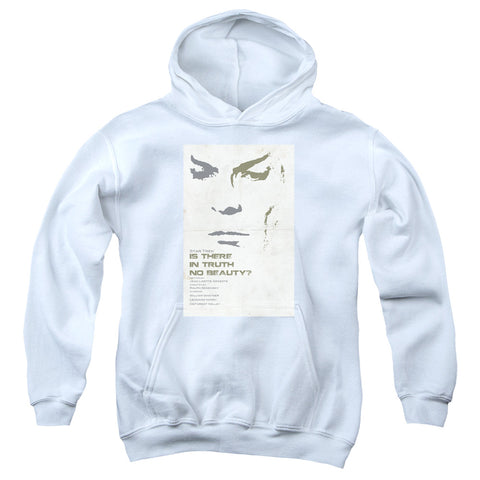 Star Trek/tos Episode 60-youth Pull-over Hoodie-white