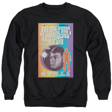 Star Trek/tos Episode 63-adult Crewneck Sweatshirt-black