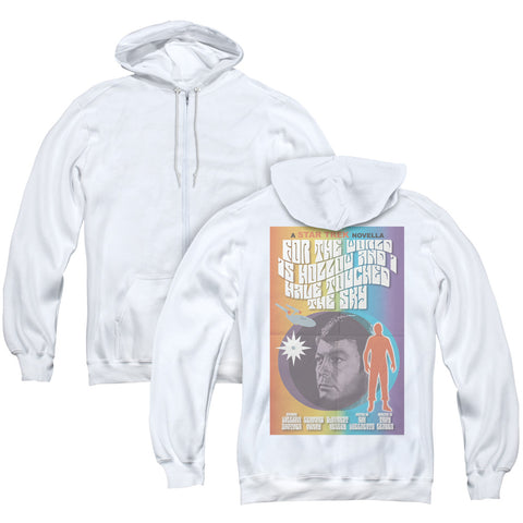 Star Trek/tos Episode 63 (back Print) - Adult Zipper Hoodie-white