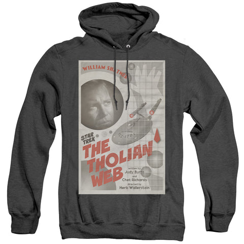 Star Trek/tos Episode 64-adult Heather Hoodie-black