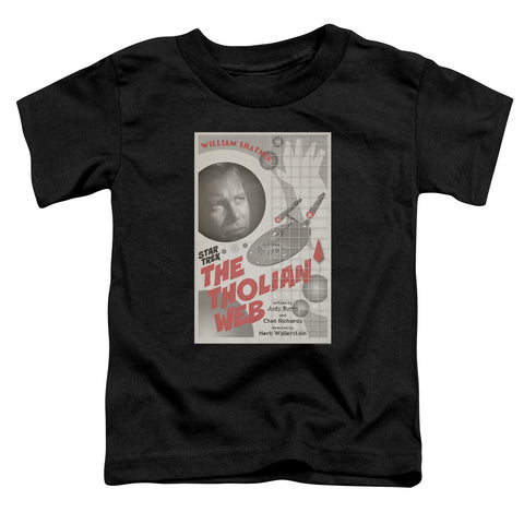 Star Trek/tos Episode 64-s/s Toddler Tee-black